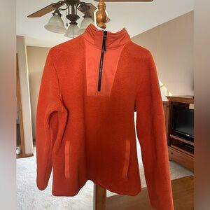 Old Navy Sherpa Quarter Zip Sweater